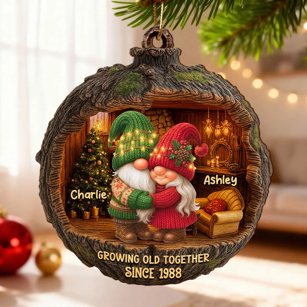 Gia Đình - Hồng Y Mẹ Bố Bà Ông Nội Hồng Y Vòng Tròn Trang Trí