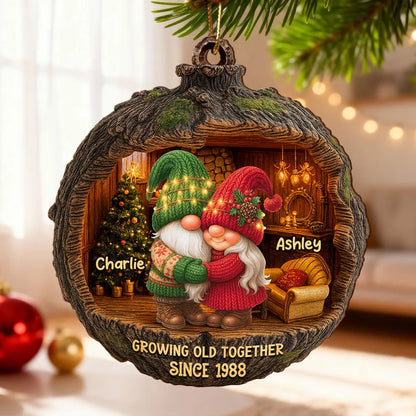 Gia Đình - Hồng Y Mẹ Bố Bà Ông Nội Hồng Y Vòng Tròn Trang Trí