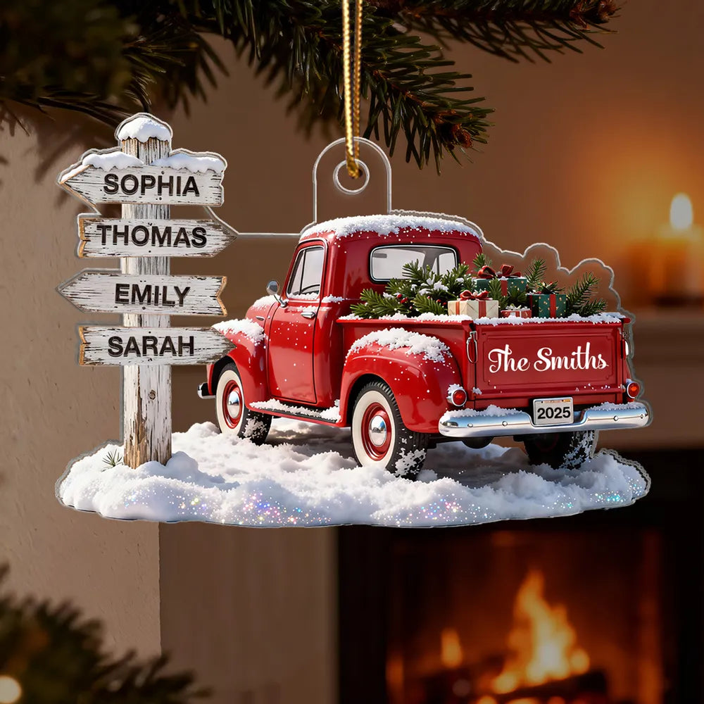 Gia Đình - Hồng Y Mẹ Bố Bà Ông Nội Hồng Y Vòng Tròn Trang Trí