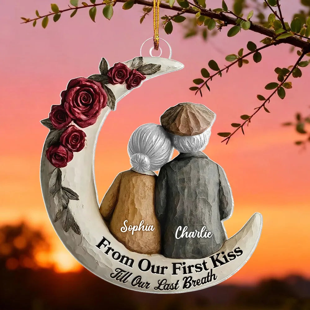 Gia Đình - Hồng Y Mẹ Bố Bà Ông Nội Hồng Y Vòng Tròn Trang Trí