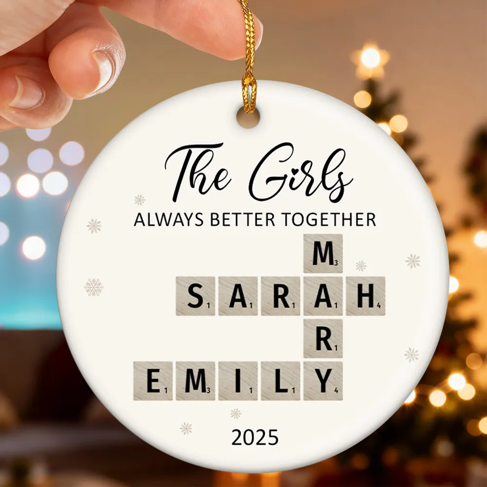 Gia Đình - Hồng Y Mẹ Bố Bà Ông Nội Hồng Y Vòng Tròn Trang Trí