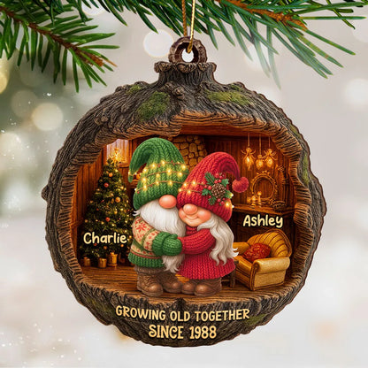 Gia Đình - Hồng Y Mẹ Bố Bà Ông Nội Hồng Y Vòng Tròn Trang Trí