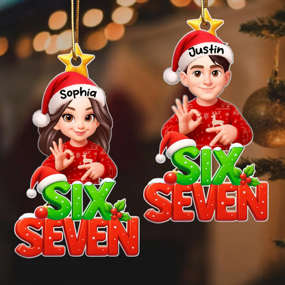 Gia Đình - Hồng Y Mẹ Bố Bà Ông Nội Hồng Y Vòng Tròn Trang Trí