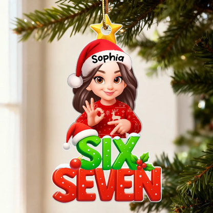 Gia Đình - Hồng Y Mẹ Bố Bà Ông Nội Hồng Y Vòng Tròn Trang Trí