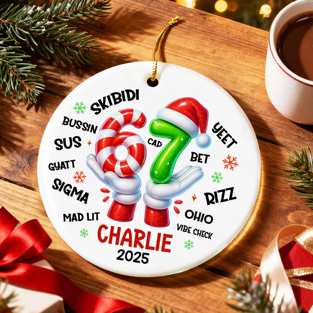 Gia Đình - Hồng Y Mẹ Bố Bà Ông Nội Hồng Y Vòng Tròn Trang Trí