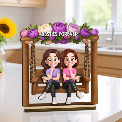 Cặp Đôi - Nắm Tay Mãi Mãi - Tấm Gỗ Cá Tính 