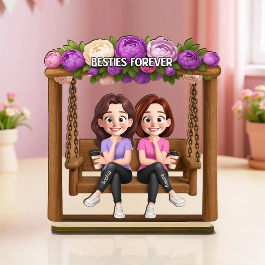 Cặp Đôi - Nắm Tay Mãi Mãi - Tấm Gỗ Cá Tính 