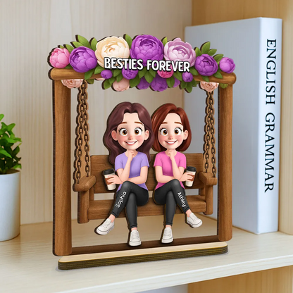 Cặp Đôi - Nắm Tay Mãi Mãi - Tấm Gỗ Cá Tính 