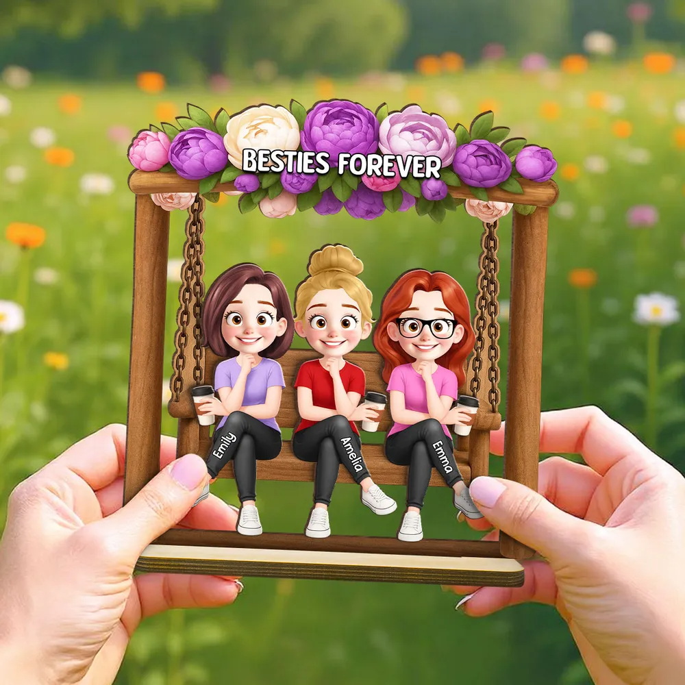 Cặp Đôi - Nắm Tay Mãi Mãi - Tấm Gỗ Cá Tính 