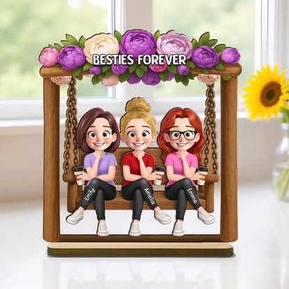 Cặp Đôi - Nắm Tay Mãi Mãi - Tấm Gỗ Cá Tính 