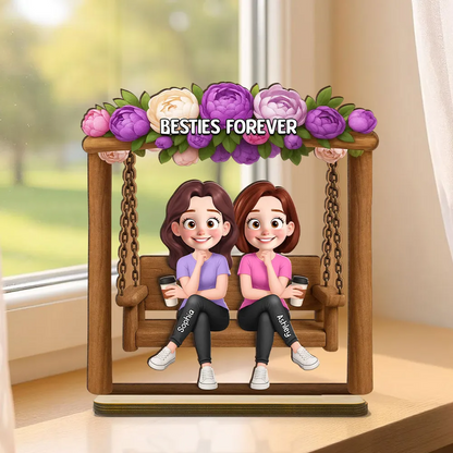 Cặp Đôi - Nắm Tay Mãi Mãi - Tấm Gỗ Cá Tính 