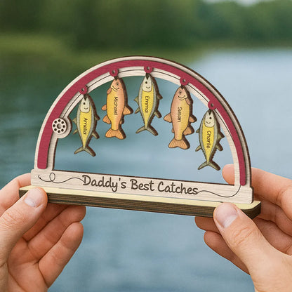 Ngày của Mẹ - Bà nắm tay cháu - Tấm gỗ cá nhân 