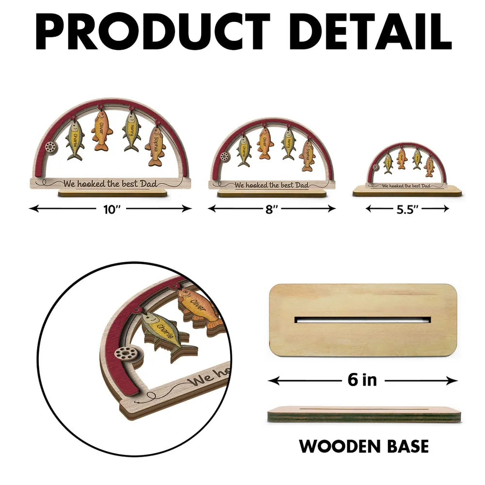 Ngày của Mẹ - Bà nắm tay cháu - Tấm gỗ cá nhân 