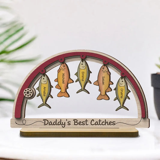 Ngày của Mẹ - Bà nắm tay cháu - Tấm gỗ cá nhân 