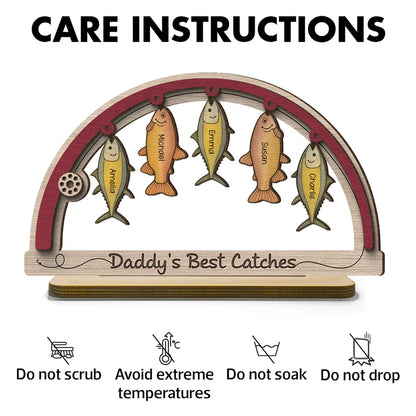 Ngày của Mẹ - Bà nắm tay cháu - Tấm gỗ cá nhân 