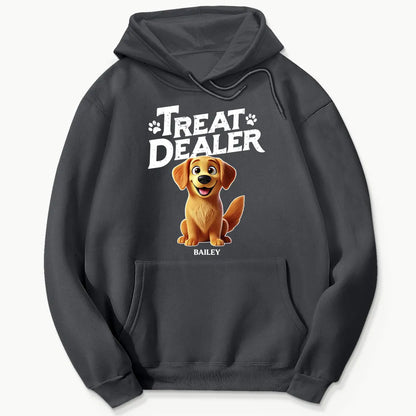 3D Effect Cartoon Dog Treat Dealer Personalized Shirt, Gift For Dog Lovers