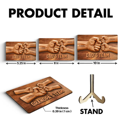 Cặp Đôi - Nắm Tay Mãi Mãi - Tấm Gỗ Cá Tính 