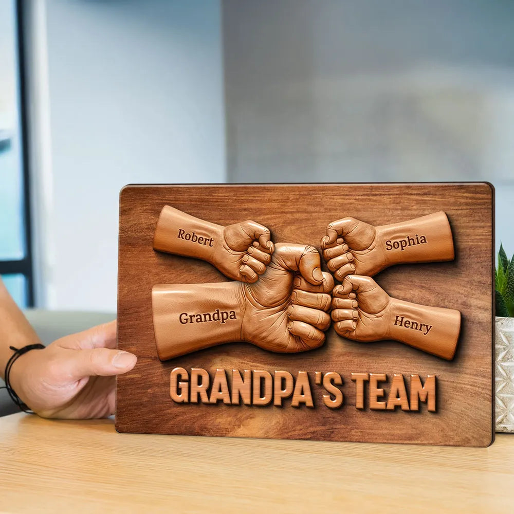 Cặp Đôi - Nắm Tay Mãi Mãi - Tấm Gỗ Cá Tính 