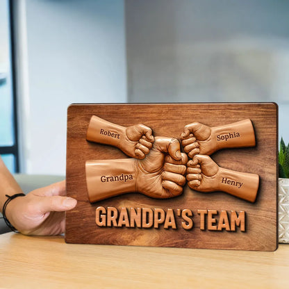 Cặp Đôi - Nắm Tay Mãi Mãi - Tấm Gỗ Cá Tính 