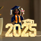 3D Effect 2025 Graduation Marquee Letters Personalized Light Box, Graduation Gift, Senior, Class of 2025