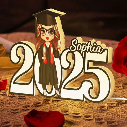2025 Graduation Senior Personalized Light Box, Graduation Gift