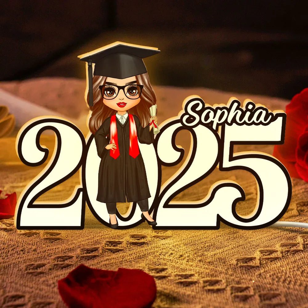2025 Graduation Senior Personalized Light Box, Graduation Gift