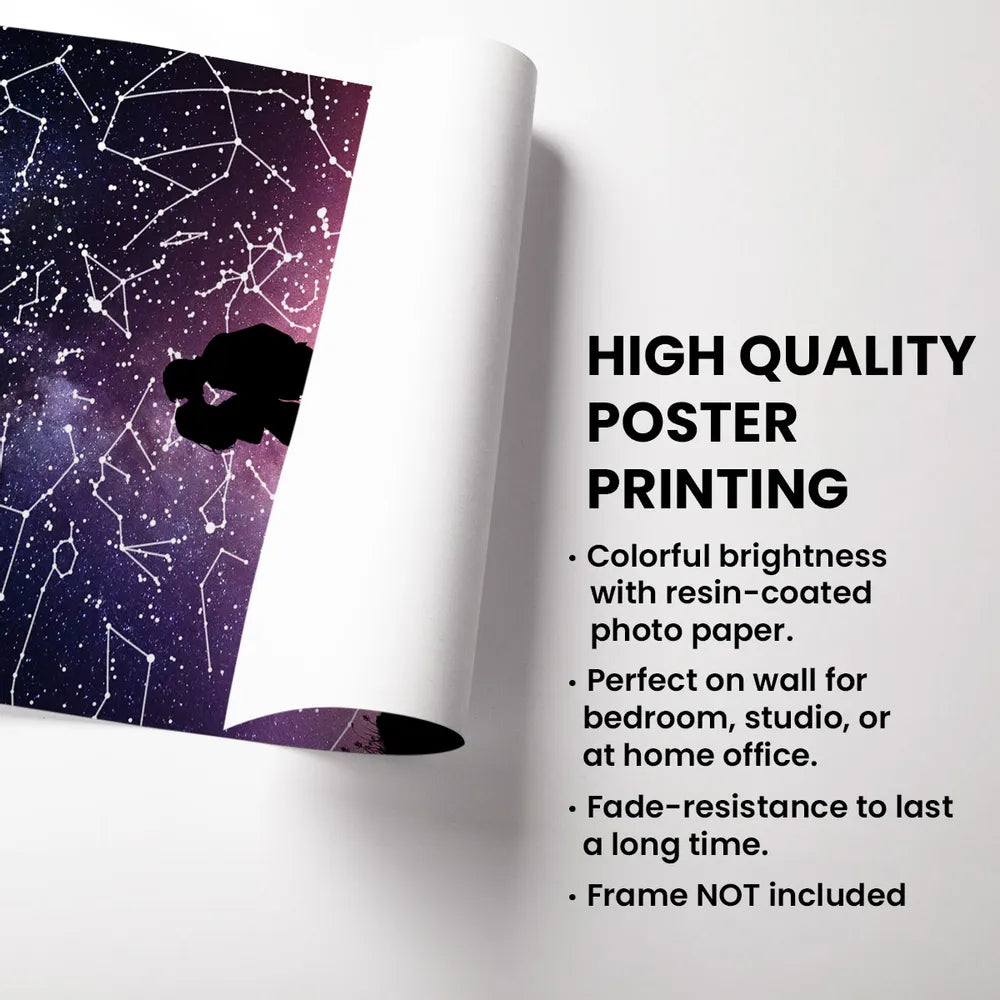 Couple Hugging Kissing Personalized Poster, Custom Star Map, Capture the Precious Moment, Mother's Day Gift, Constellation Print, Real Astronomical Data