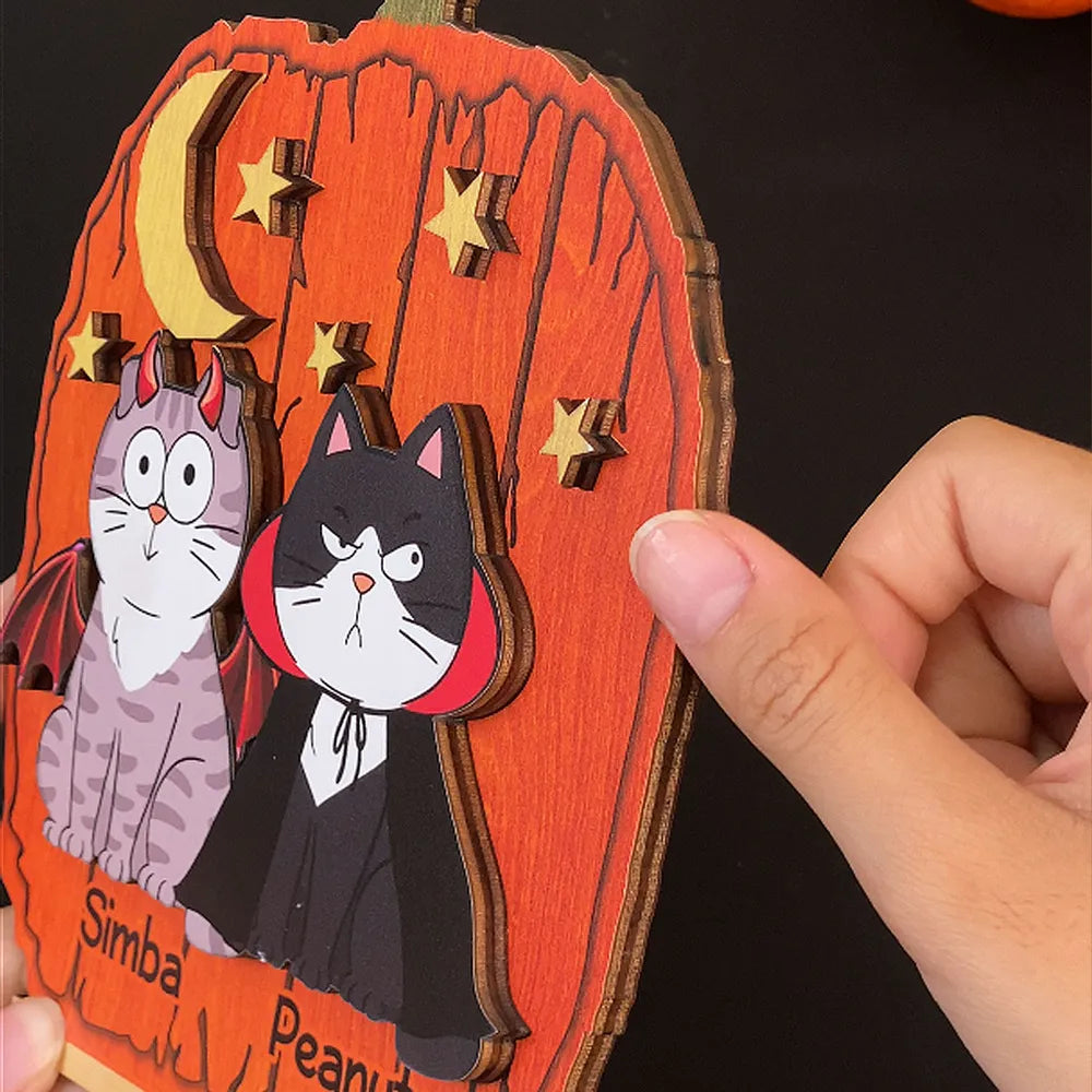 Người Yêu Sách - Book Worm - Tấm Gỗ Đứng Cá Tính 