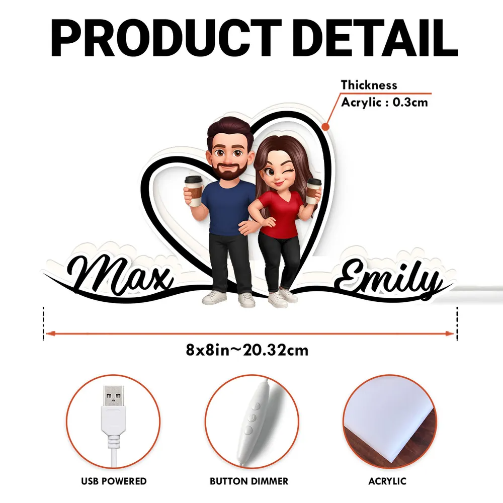 Gia Đình - Giữ Ánh Sáng - Hộp Đèn Khung Ảnh Cá Tính (HL) 