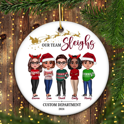 Gia Đình - Hồng Y Mẹ Bố Bà Ông Nội Hồng Y Vòng Tròn Trang Trí