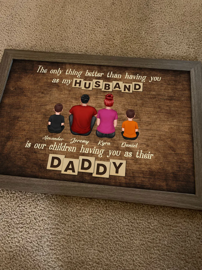 The Only Thing Better Than Gift for Dad Grandpa - Personalized Poster