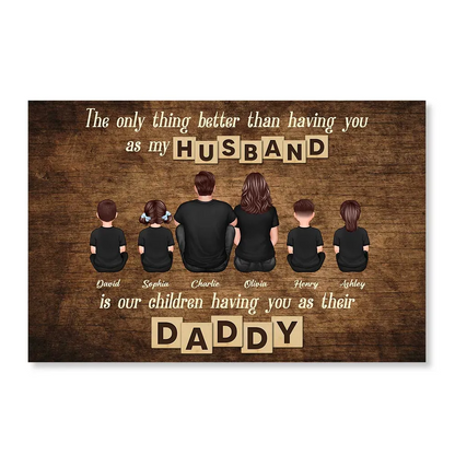 The Only Thing Better Than Gift for Dad Grandpa - Personalized Poster