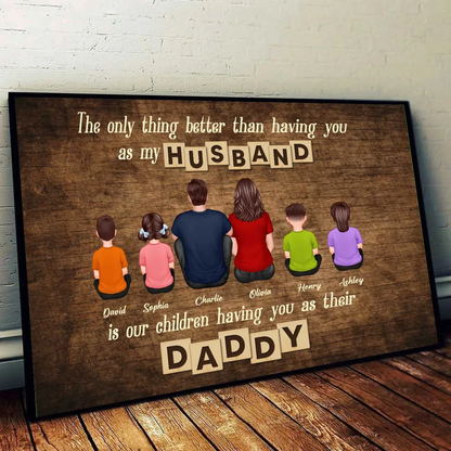 The Only Thing Better Than Gift for Dad Grandpa - Personalized Poster