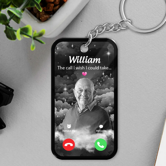 Family - The Call I Wish I Could Take - Personalized Acrylic Keychain