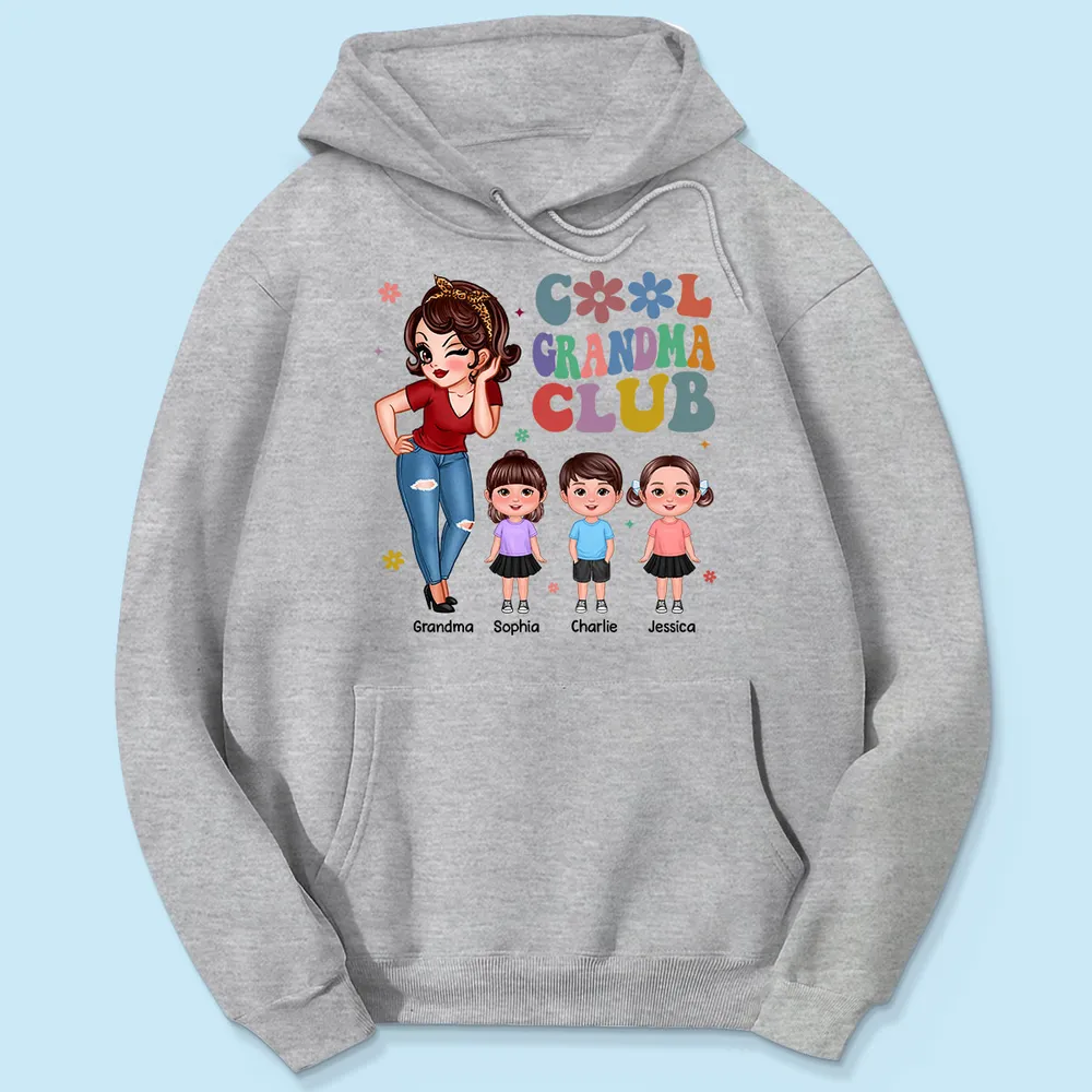 Cool Grandma Club - Personalized Shirt