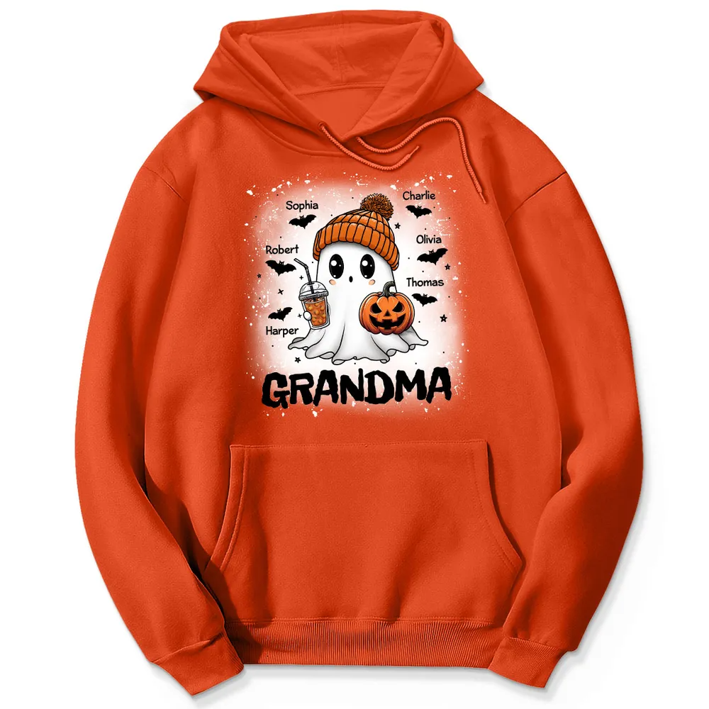 Boo Grandma Fall Season Halloween Personalized Shirt