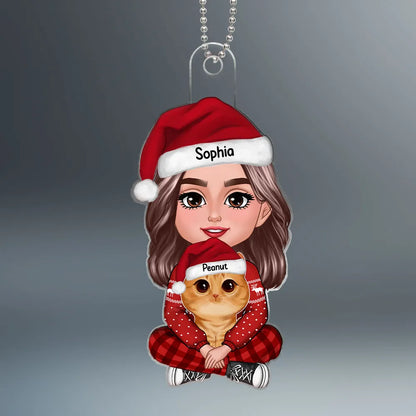 Gia Đình - Hồng Y Mẹ Bố Bà Ông Nội Hồng Y Vòng Tròn Trang Trí