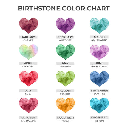 Birthstone Constellations Personalized U-Base Acrylic LED Night Light, Mother's Day Gift, Grandparents Day Gift, Gift for Her, Mom Gift, For Grandma