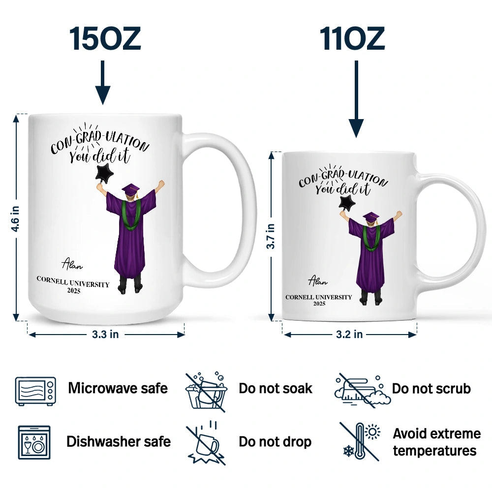 You Did It - Personalized Mug