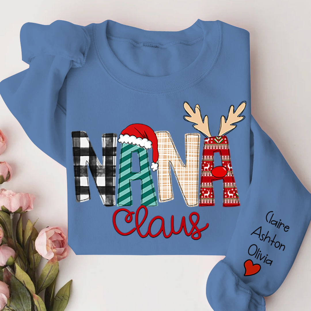 Nana Claus Two Sides Sweatshirt