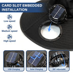 Easily Distracted By Dogs And Plants - Personalized Solar Fan Hat