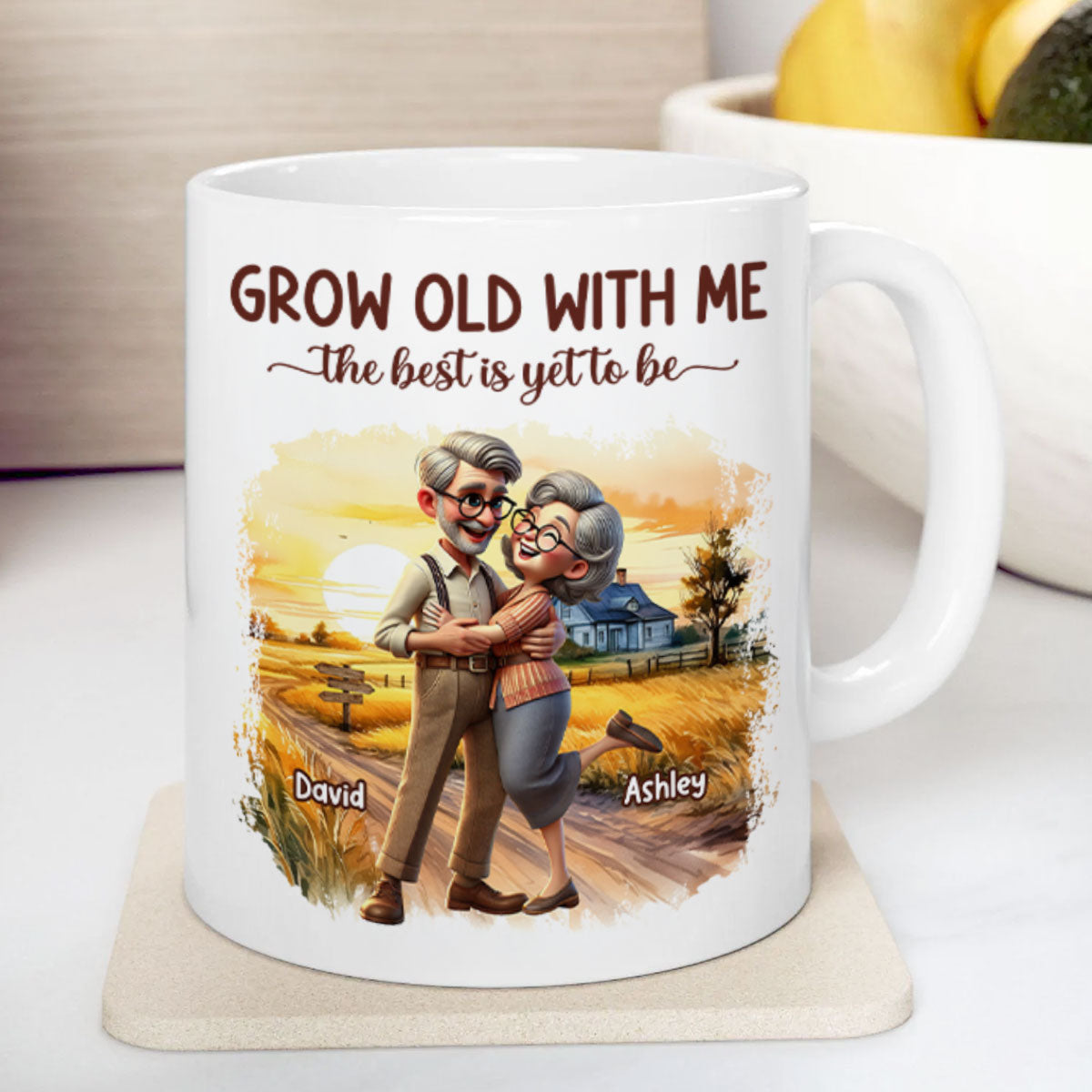 I Had You And You Had Me Happy Old Couple Personalized Mug, Anniversary Valentine's Day For Him, For Her, Husband, Wife