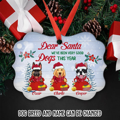 Dear Santa - Personalized Custom Acrylic Ornament