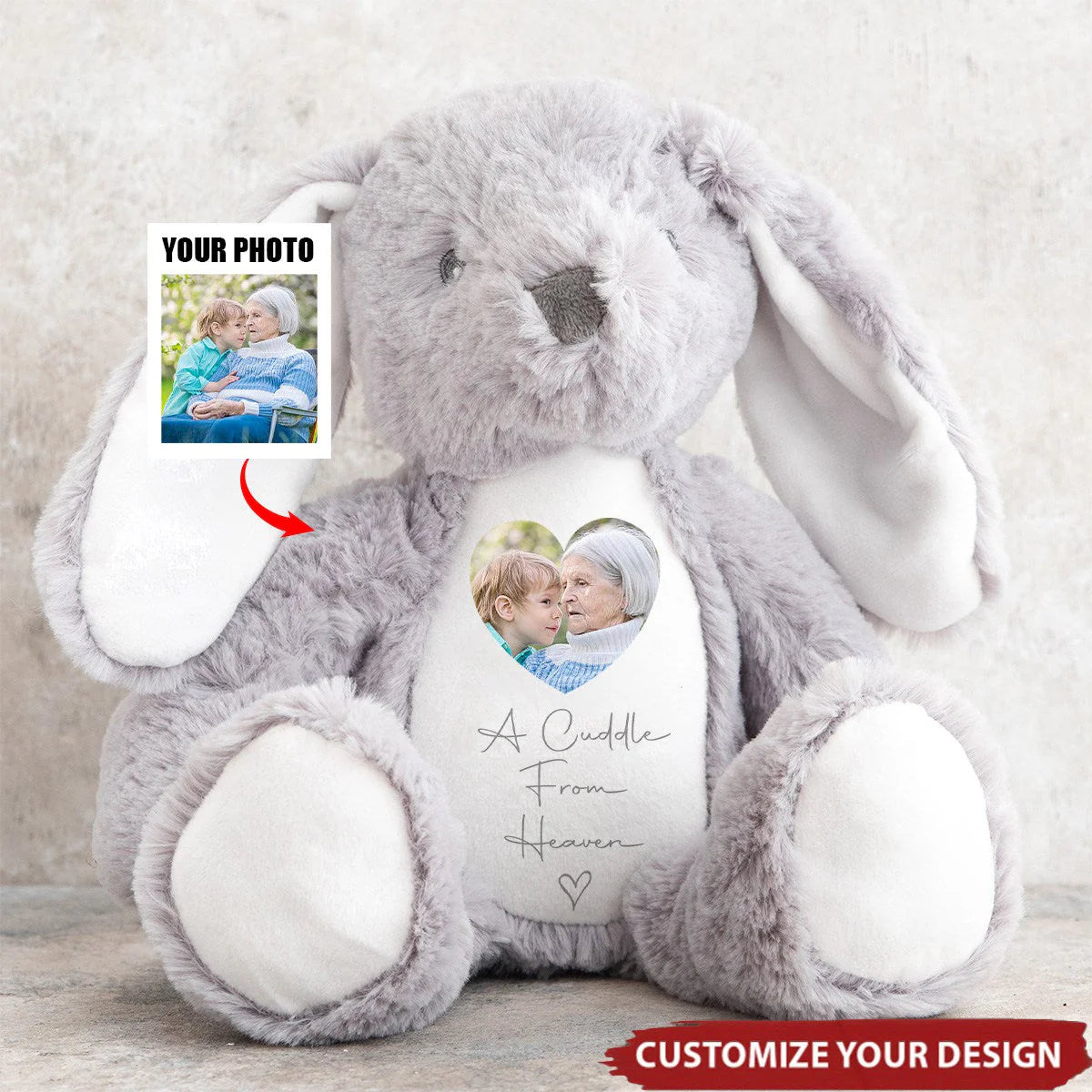 Personalized Memory Teddy Bear Memorial Present