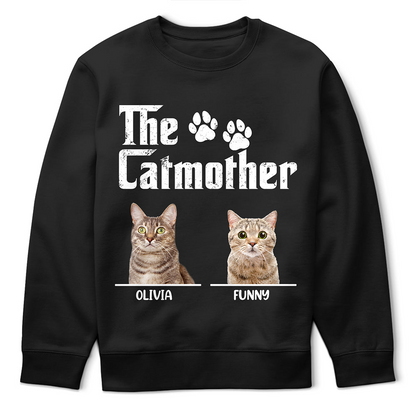 Custom Photo The Dog Cat Mother Father - Personalized T Shirt