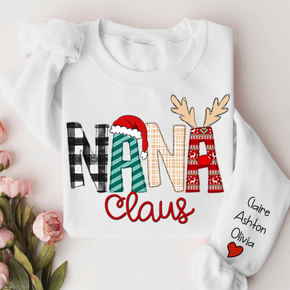 Nana Claus Two Sides Sweatshirt