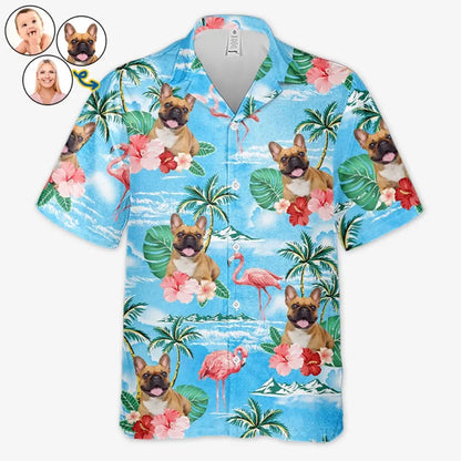 Custom Photo I'm Ready To Go To The Beach - Dog & Cat Personalized Custom Unisex Tropical Hawaiian Aloha Shirt