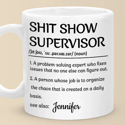 A Problem Solving Expert - Coworker Personalized Custom Mug - Gift For Coworkers, Work Friends, Colleagues