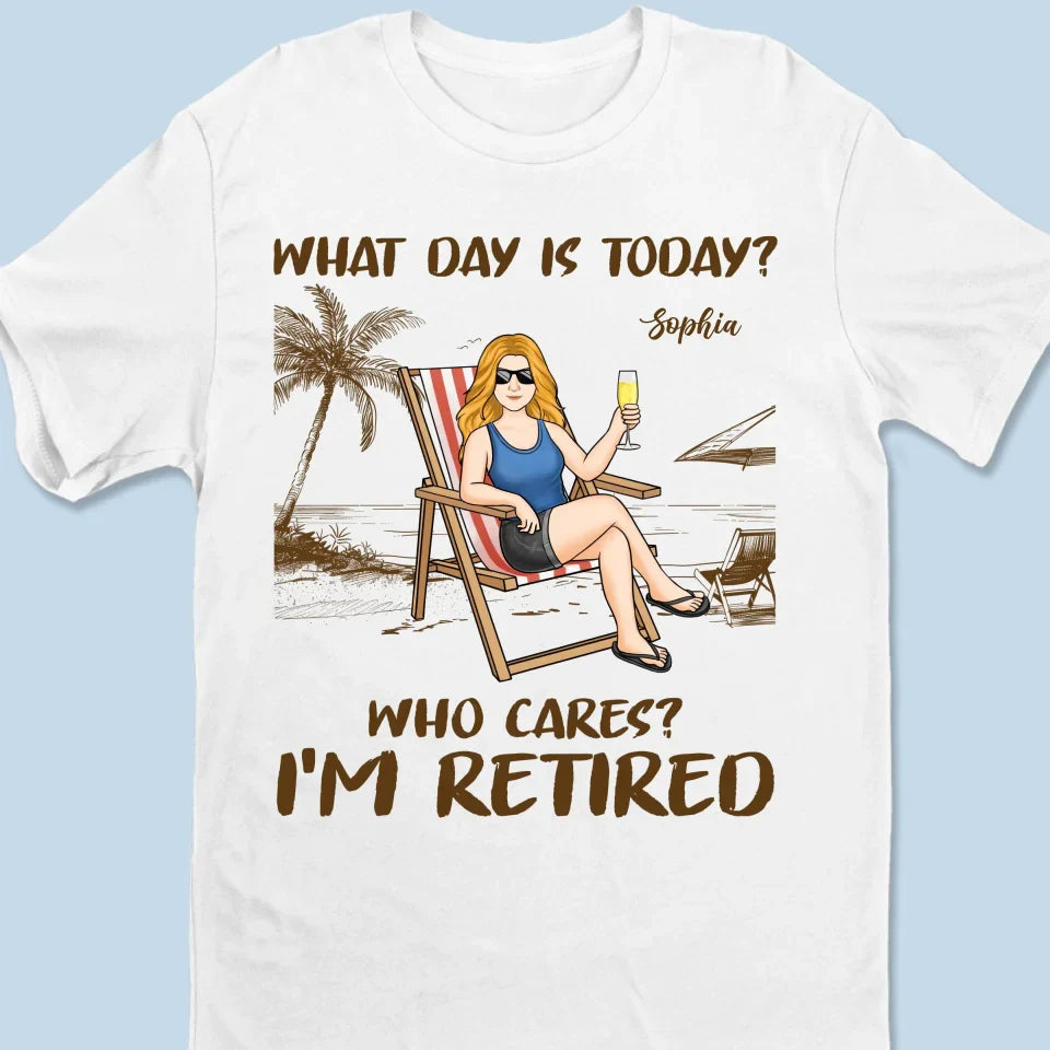 Who Cares - Personalized Custom Unisex T-shirt, Premium T-shirt, Hoodie - Appreciation, Retirement Gift For Coworkers, Work Friends, Colleagues, Family Members