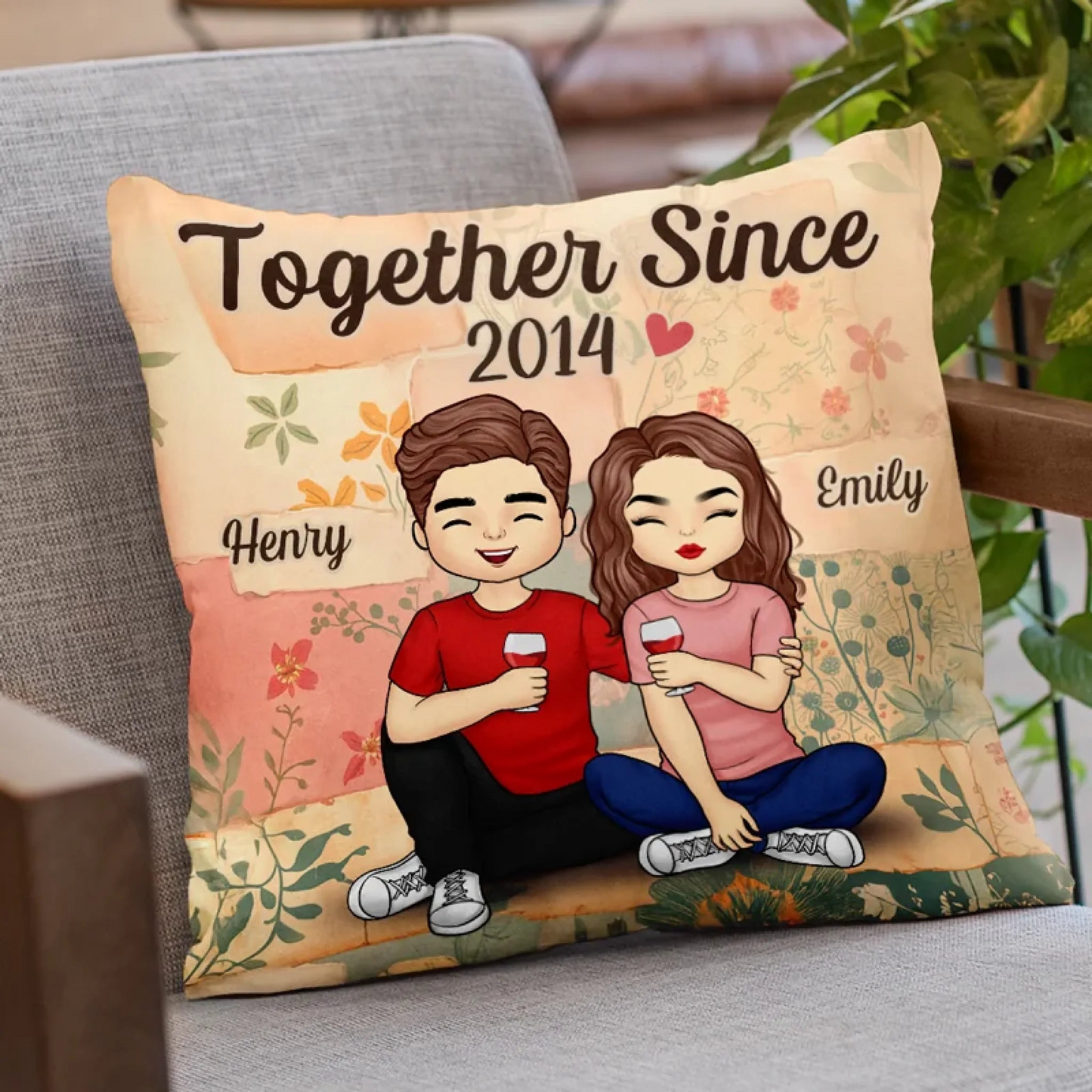 Every Moment Brought Me Closer To You - Couple Personalized Custom Pillow - Gift For Husband Wife, Anniversary